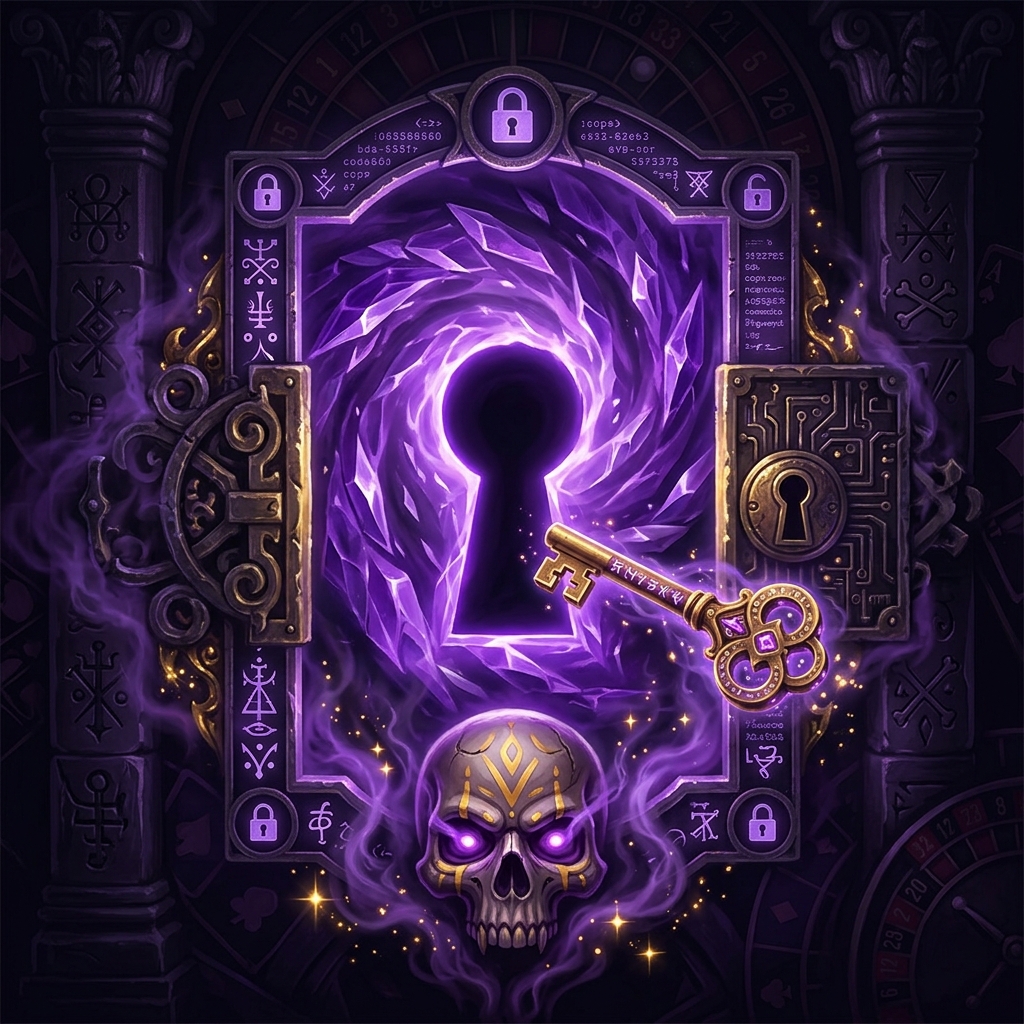 Voodoo Casino login mystical key portal